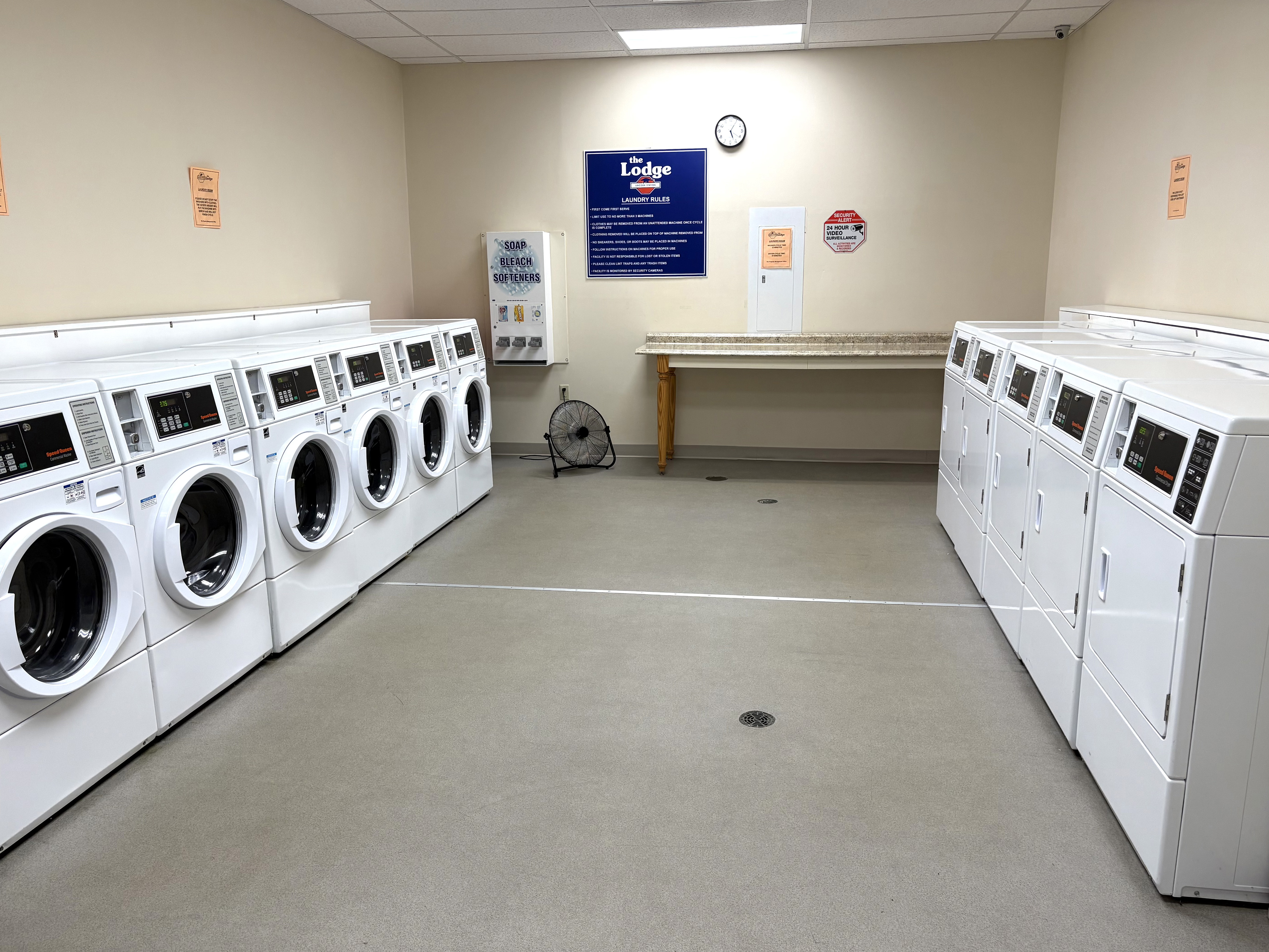 Coin Operated Washer & Dryer