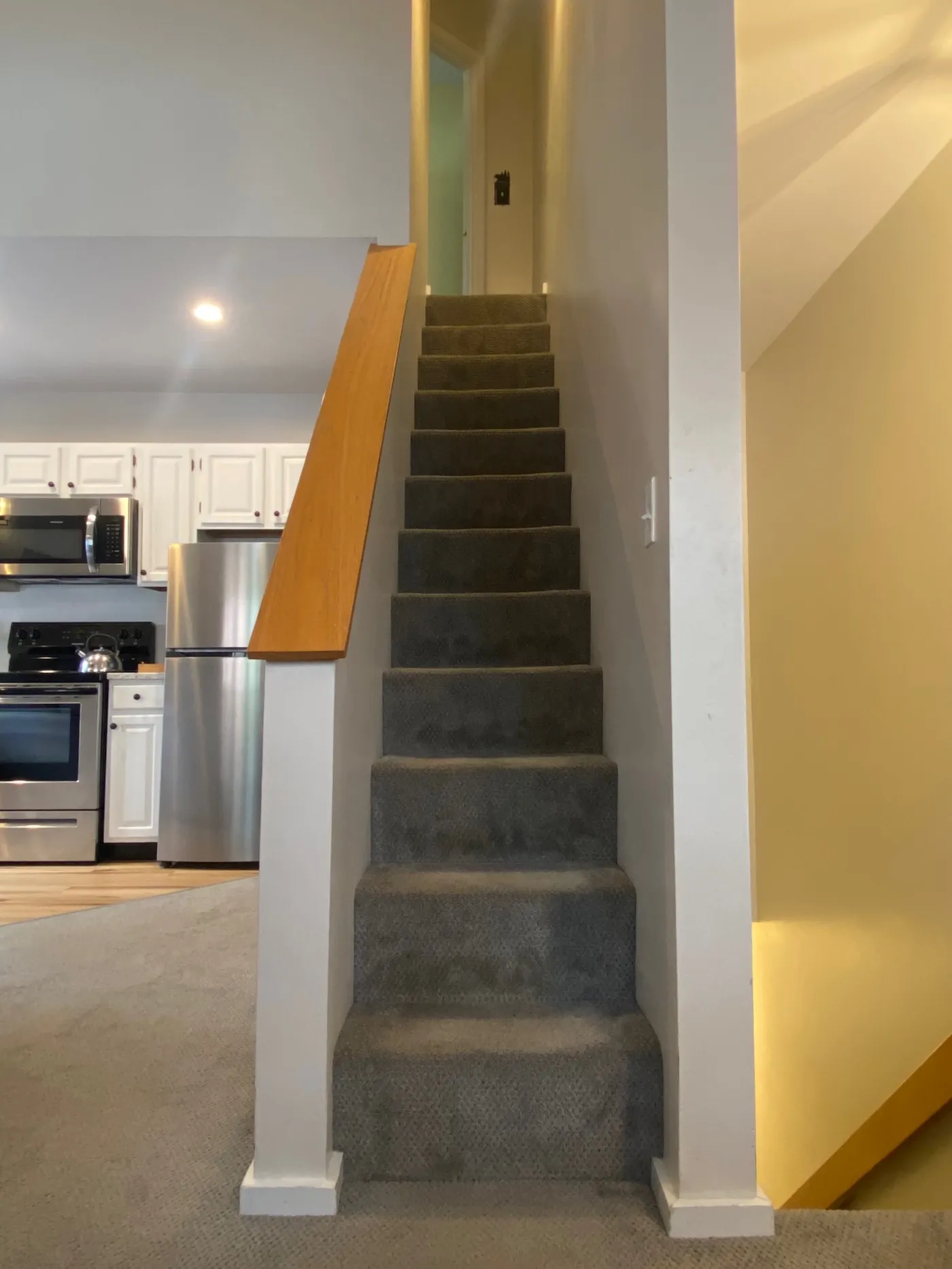 Staircase to Second Bedroom
